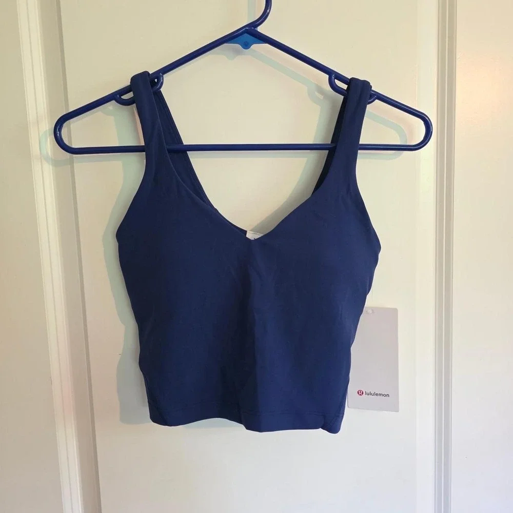 Club Blue Lululemon align tank top Size 4